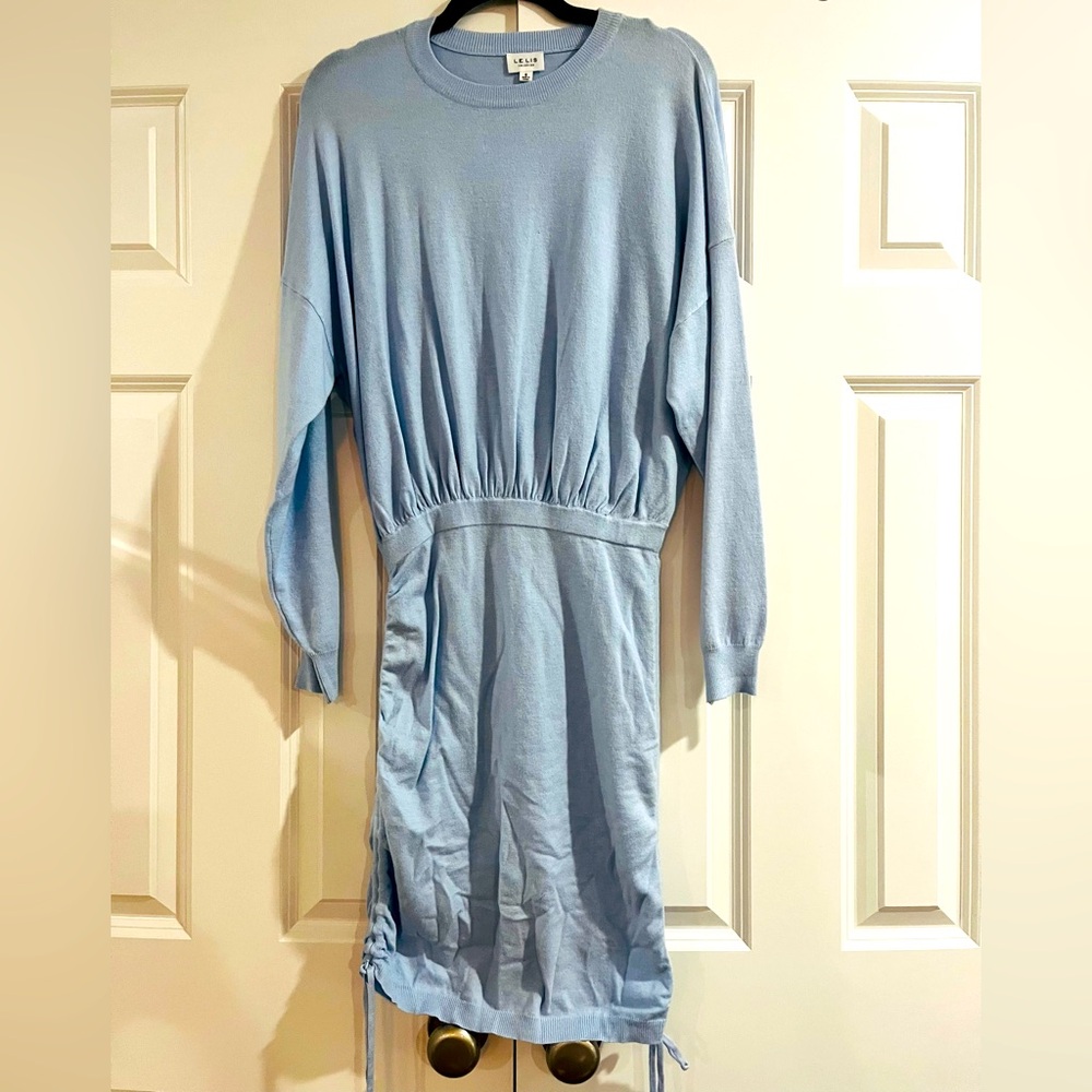 🩵Light Blue Long Sleeve Dress